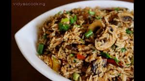 Mushroom fried rice